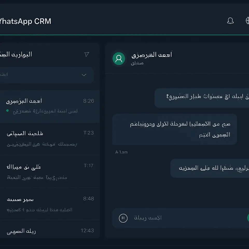 صندوق وارد واتساب موحّد في مَعاوِن
